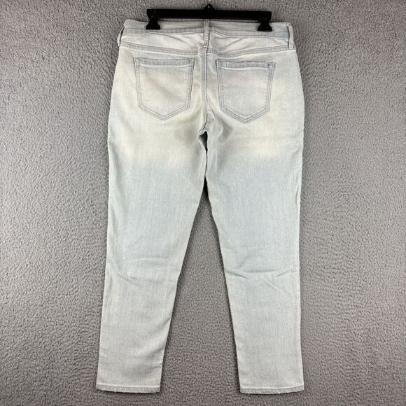 Old Navy Jeans Women’s Size 2 Skinny Boyfriend Shipwreck Light Wash - Picture 8 of 14
